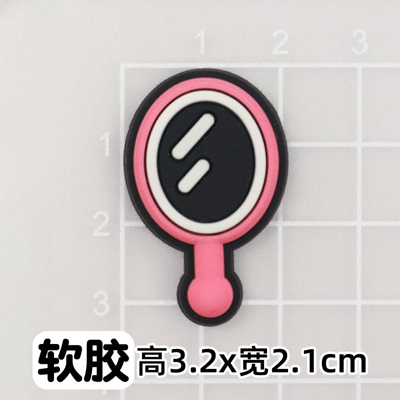 イチゴ猫ヘッドフォン犬 PVC 接着剤アクセサリーパッチ diy 携帯電話ケースアクセサリー材料 ipad 下駄スリッパパッチ|undefined