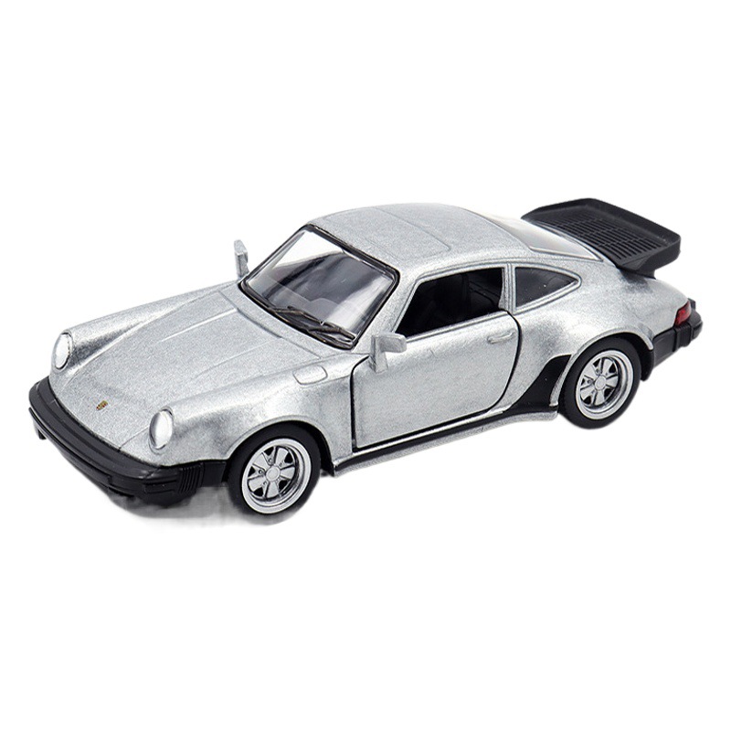 Marco Polo aleación 1:36 Porsche 911Turbo modelo de coche retro Tire hacia atrás silenciosa luz juego coche modelo adornos