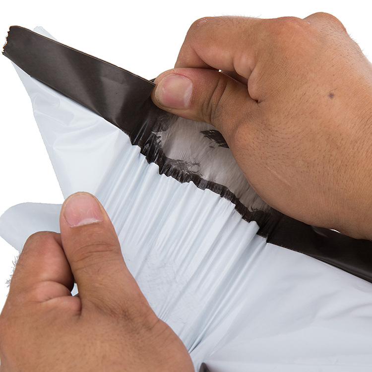 Bolsa exprés blanca, bolsa de embalaje gruesa, nuevo material, bolsa impermeable, bolsa de embalaje, fabricante de bolsas de embalaje de comercio electrónico, venta al por mayor