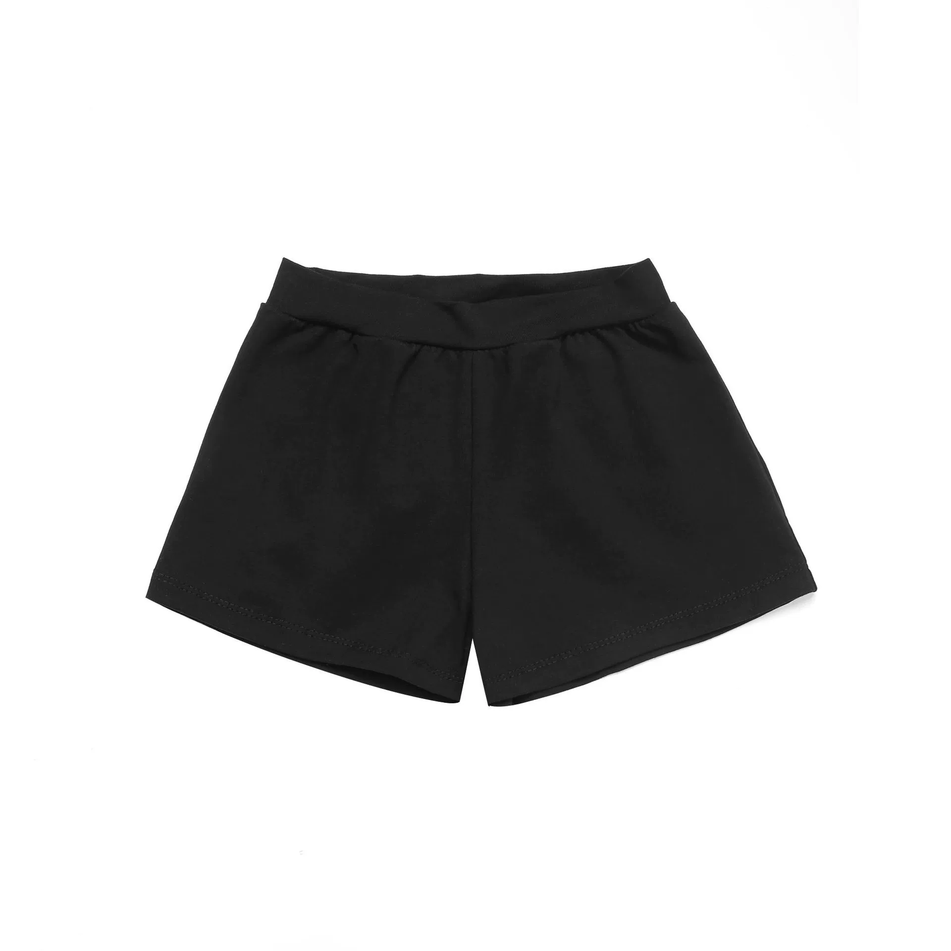 Children's shorts, black classic trousers, overall, tight