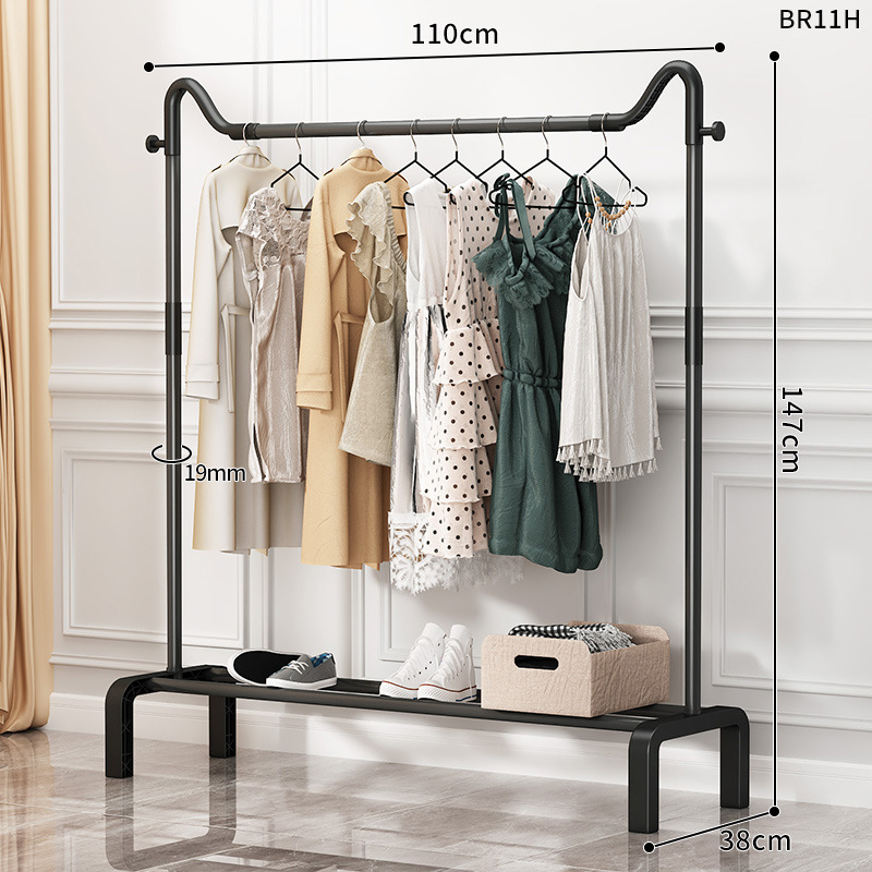 [고양이귀 단극 모델] 롱 110cm - 클래식 블랙