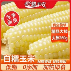 东北白糯玉米粘玉米粗粮玉米新鲜糯玉米大棒真空装2024新玉米