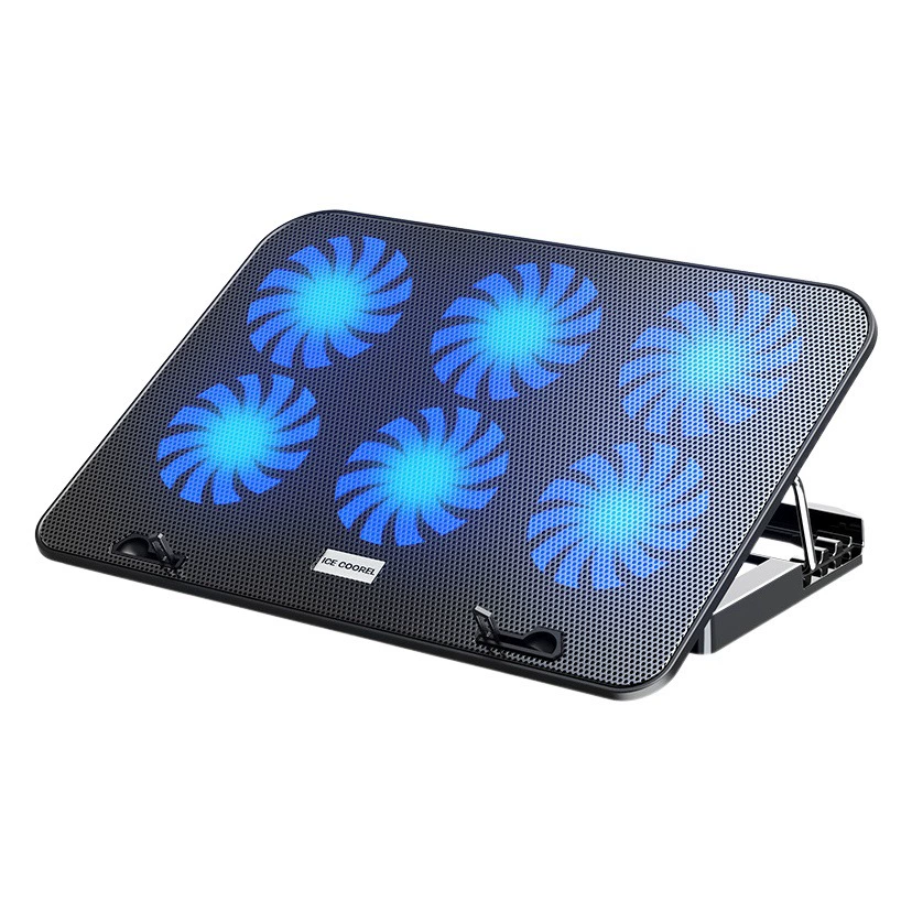 Радиатор ноутбука Core Ice A9 для ноутбука 15.6inch Охлаждающая база Бесшумный выхлопной охлаждающий кронштейн