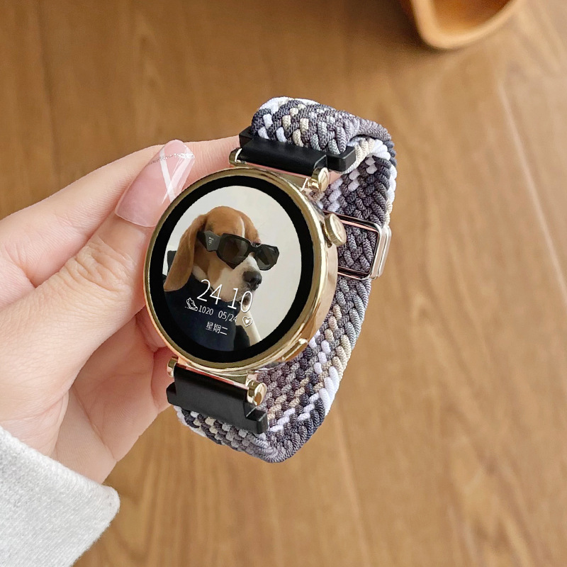 땋은 루프 자석 - 다크 초콜릿