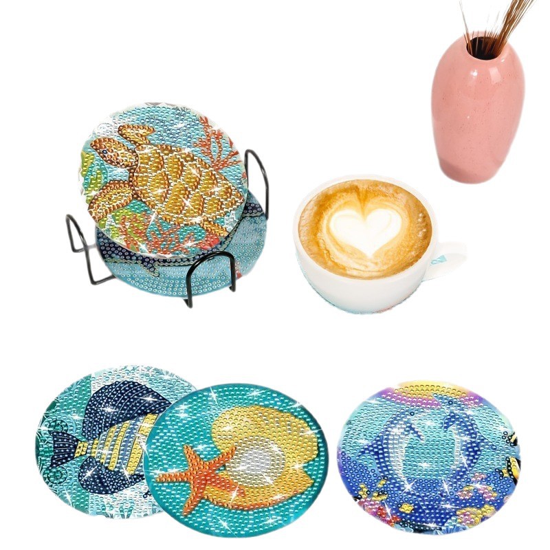 Transfronterizo para 5D pintura de diamantes artística cojín de taza creativo nuevo estilo de animación DIY pintura de diamantes decoración cojín de taza