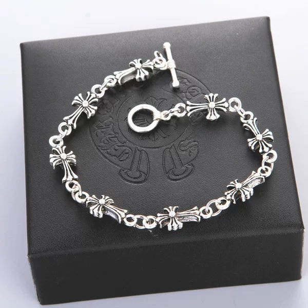 Cyber Celebrous Sydney Snake Quan Zhilong Same Cross Bracelet for Men and Women Trendy Crow Fashion Couple Bracelet