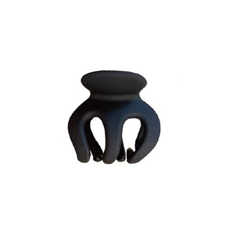 Cabeza de bola pequeña abrazadera de agarre de cola de caballo fija artefacto de calabaza abrazadera de cabello anti-colapso bandeja abrazadera de cabello