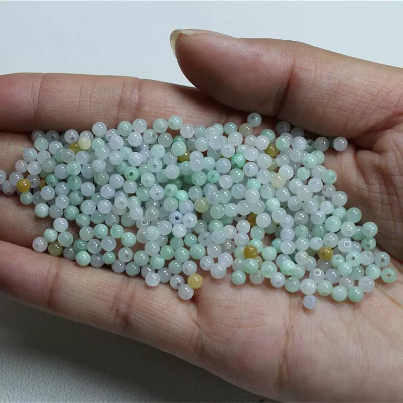 Emerald beads, bracelet, necklace jade, accessory, wholesale