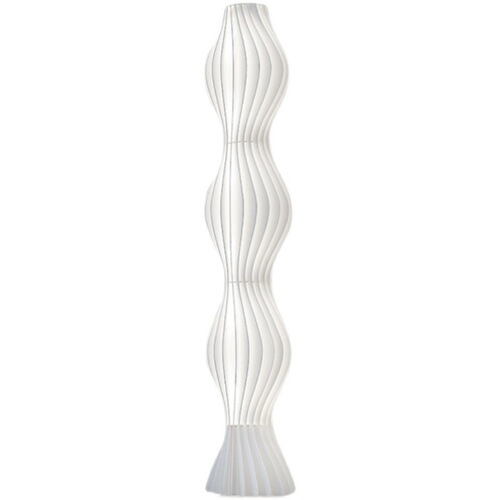 Nordic white grass skirt living room bedroom exhibition hall pleated lamp modern simple acrylic light and shadow art floor lamp