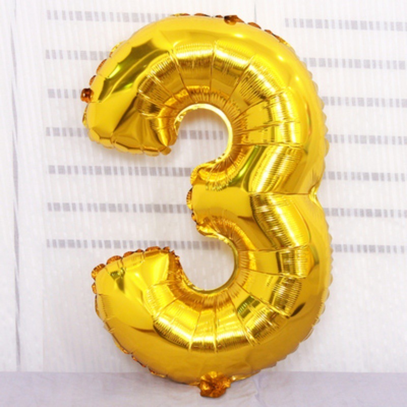 32inch デジタルバルーン Lサイズ Mサイズ ローズゴールデン アルミフィルム 子供の誕生日パーティー 赤ちゃん 1歳アレンジメント|undefined