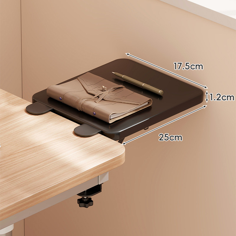 Extensión de Escritorio Plegable de Madera para Oficina