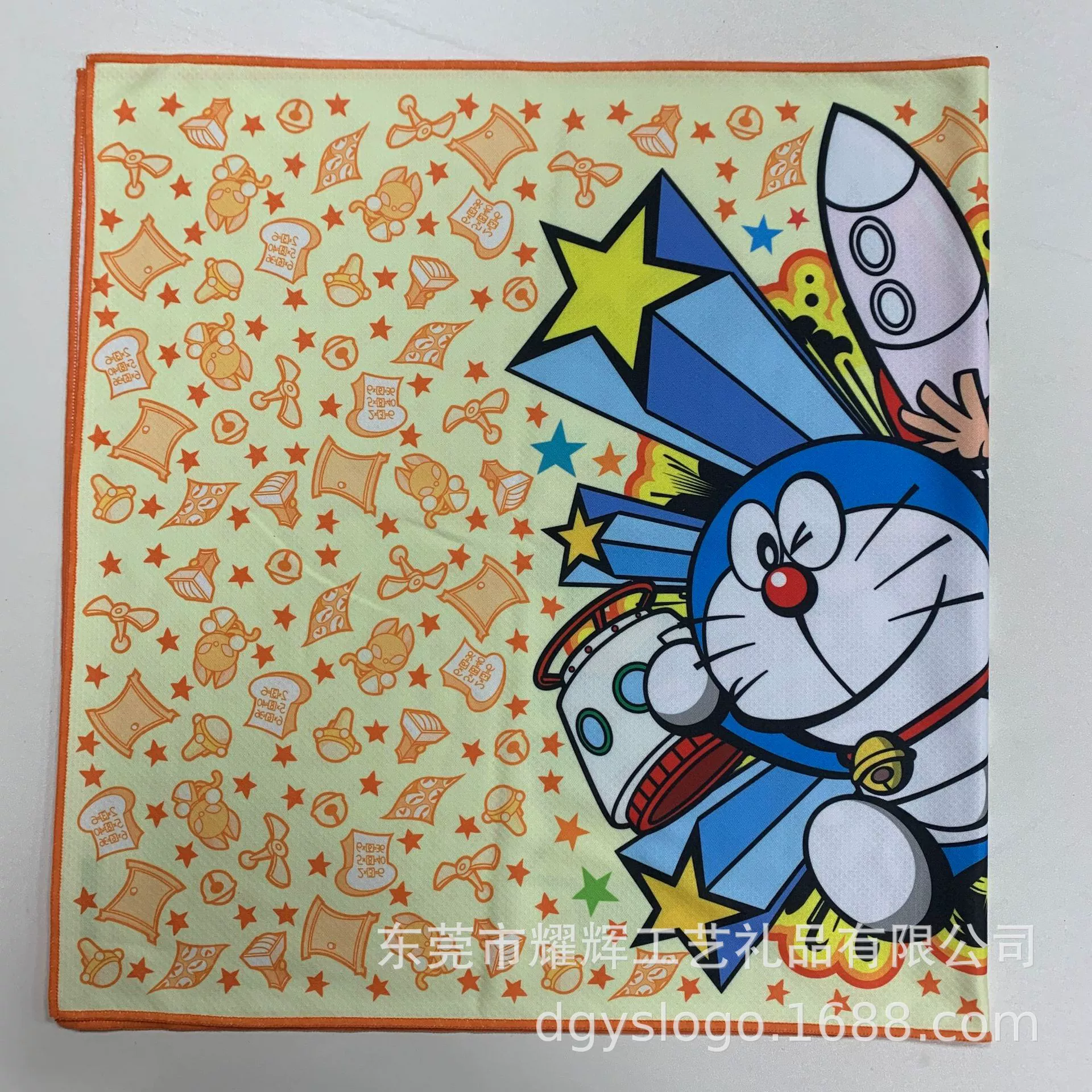Аниме периметр Doraemon Dingdang кошачье полотенце мягкое шелковое печатное полотенце для мытья лица полотенце для ванны сухое полотенце