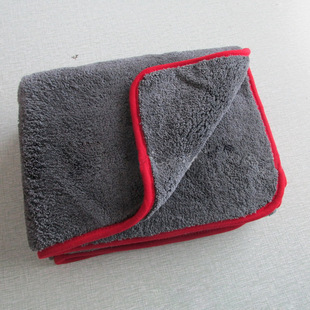 Thickened 1200GSM double-sided coral fleece absorbent car towel car cleaning beauty microfiber car wash towel