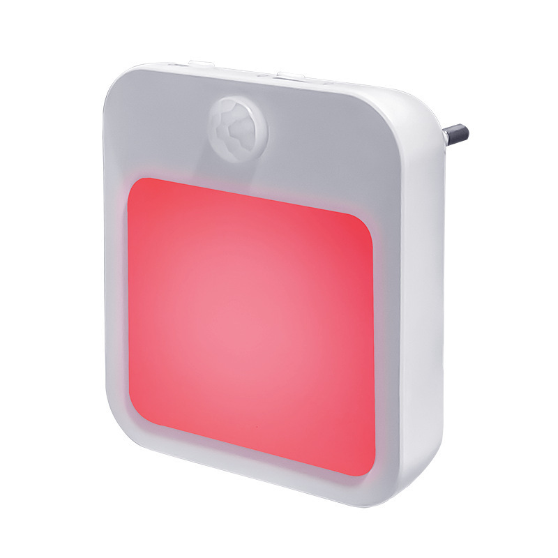 Cross-border night light plug-in stepless dimming light guide plate luminous night light adjustable
