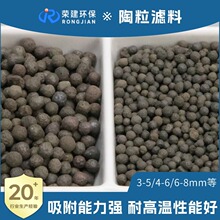 挂膜陶粒滤料现货多规格可选多微孔低温除氨氮化工滤料厂家供应