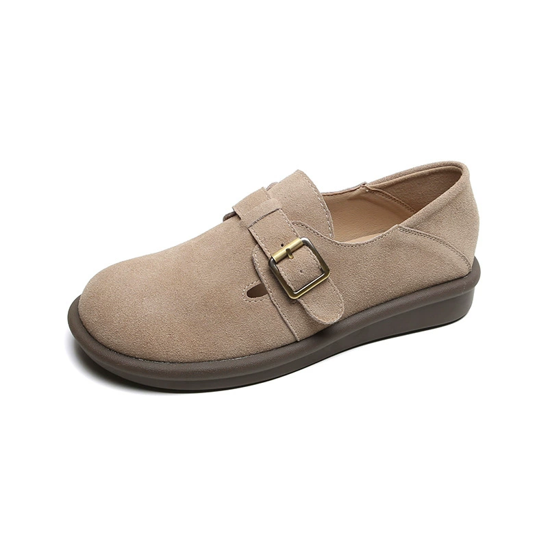 威威女郎 723-1 Fruits Cucket Soft Bottom Female Round Head Single Single Single Shoes Piece Bokyen Shoes Fair