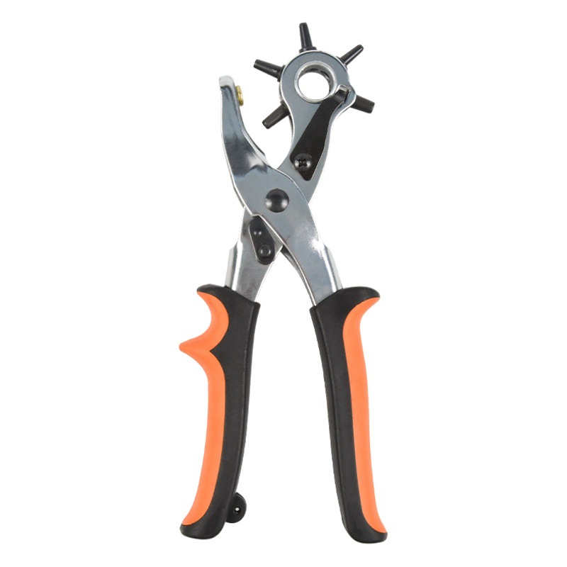 Multifuncional cinturón agujero puncher hogar correa de reloj bolsa agujero puncher herramienta de perforación