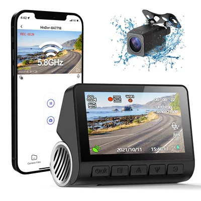 Vision Dual-Lens A800S – Driving recorder - v55-4k1080p-dual-lenswifigps