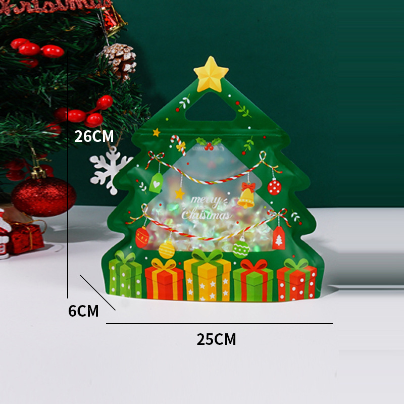 2026 nuevas bolsas de regalo de calcetines de Navidad embalaje de dulces autosuficientes bolsas de regalos de vacaciones creativas bolsas de aperitivos