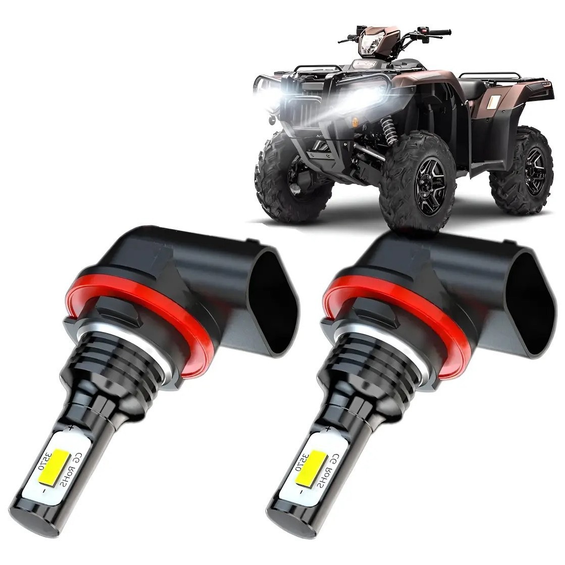 34901 HR3 A21 lámpara de niebla LED del automóvil lámpara de niebla HS5X lámpara de niebla del automóvil 3 enchufes
