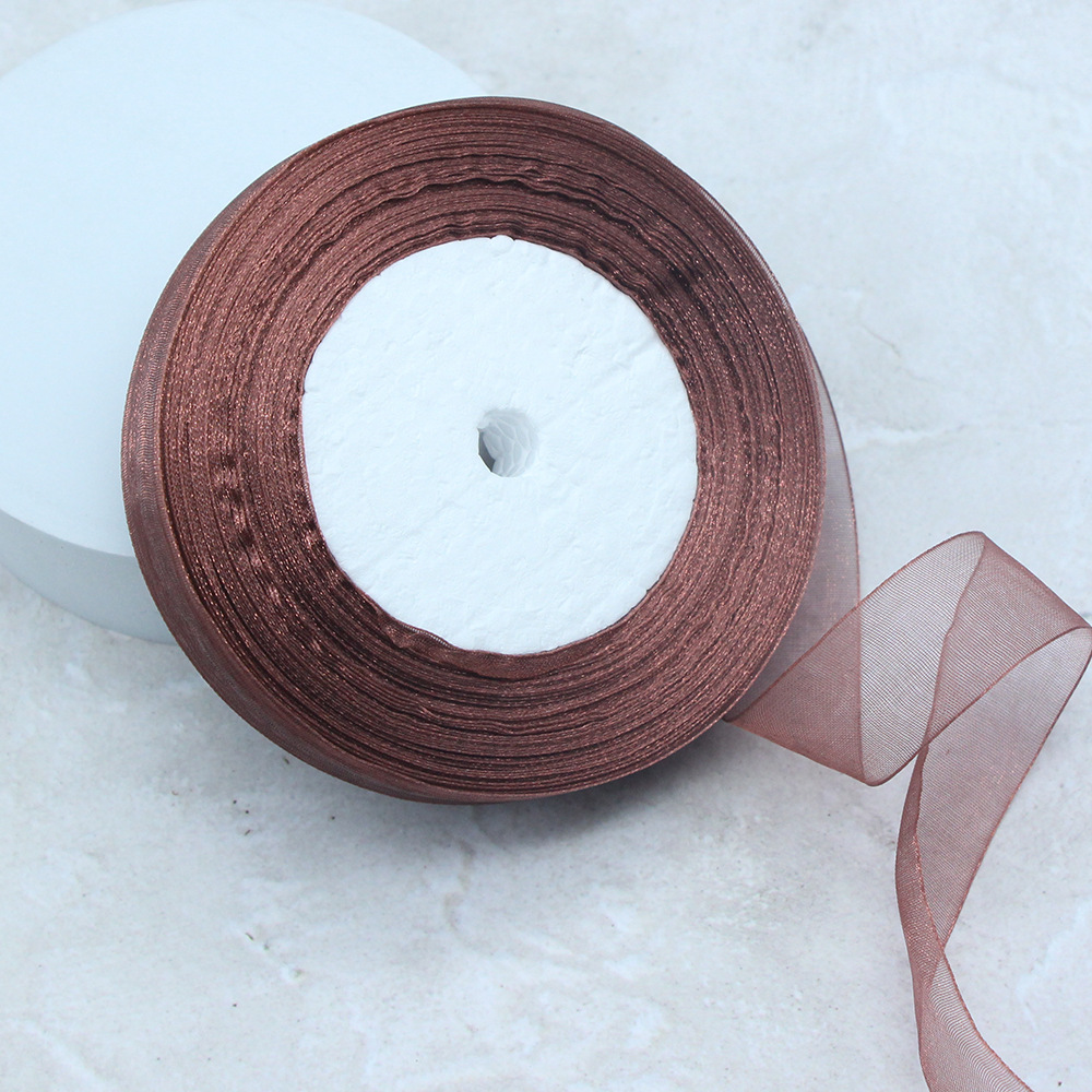 8031 # 다크 브라운 * 2cm * 50 야드/롤