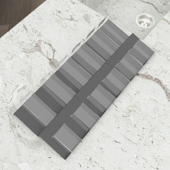 太空鋁香料架桌面置地整理架可移動廚房置物架收納架抽屜整理架子