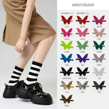 金属小号镶钻蝴蝶新款鞋扣凉鞋装饰乐福鞋童鞋装饰扣鞋配件箱包扣