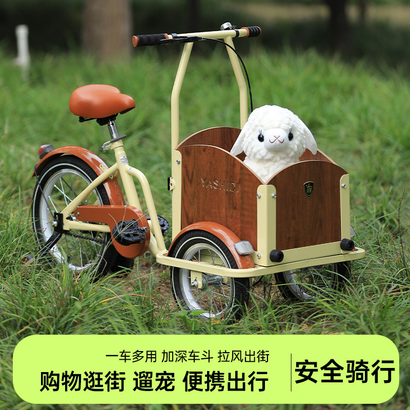 Pingxiang Factory Europe and the United States Cross-border Reverse Bicycle Pet Tricycle Bicycle Bike for Boys and Girls