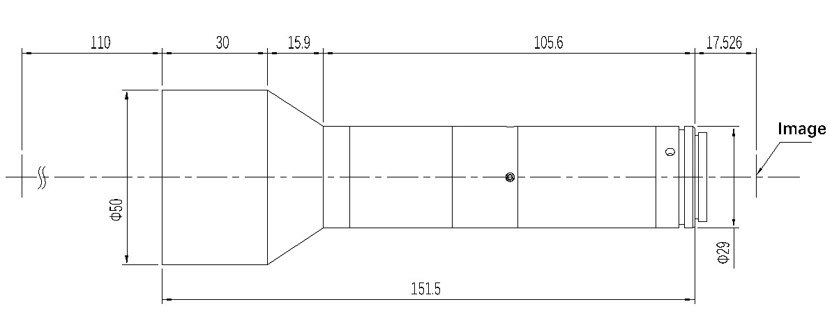大华华睿IRAYPLE 远心镜头 MTL17-11010X-C