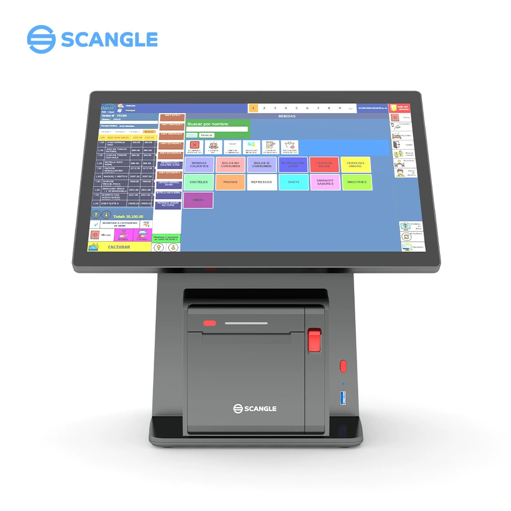 Scangle SGT-D2 сенсорная POS-система с термопринтером 80мм
