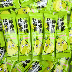 金銀の花の柚子の梨の膏のロリポップの果物のキャンディーの硬い砂糖の間食のレジャーの食品の軽食は劇の食品を追って郵送します。