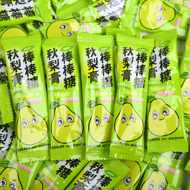 金銀の花の柚子の梨の膏のロリポップの果物のキャンディーの硬い砂糖の間食のレジャーの食品の軽食は劇の食品を追って郵送します。|undefined