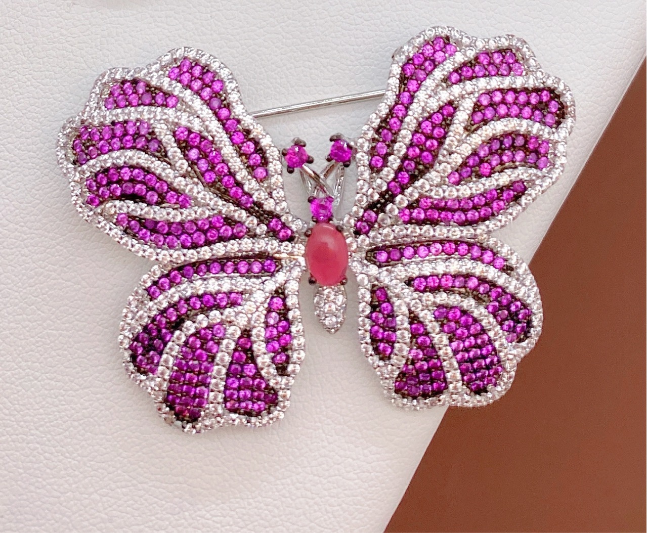 Copper Material Casual Elegant Lady Pin Butterfly Copper Plating Butterfly Unisex Brooches 1 Piece