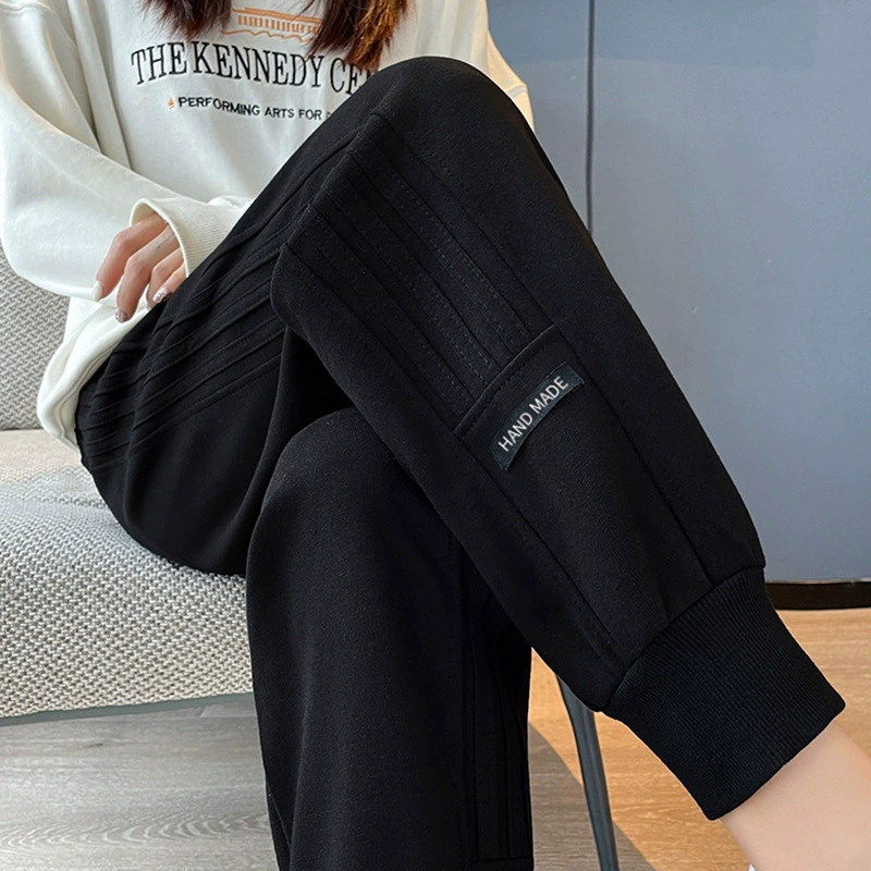Демисезонное термобелье, модные брюки, фонарик, 2023, приталенные