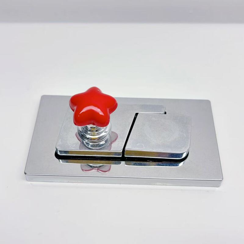 かわいい KT トイレプレスネイルマニキュア特別なクリエイティブトイレボタン洗浄タンク補助ボタン|undefined