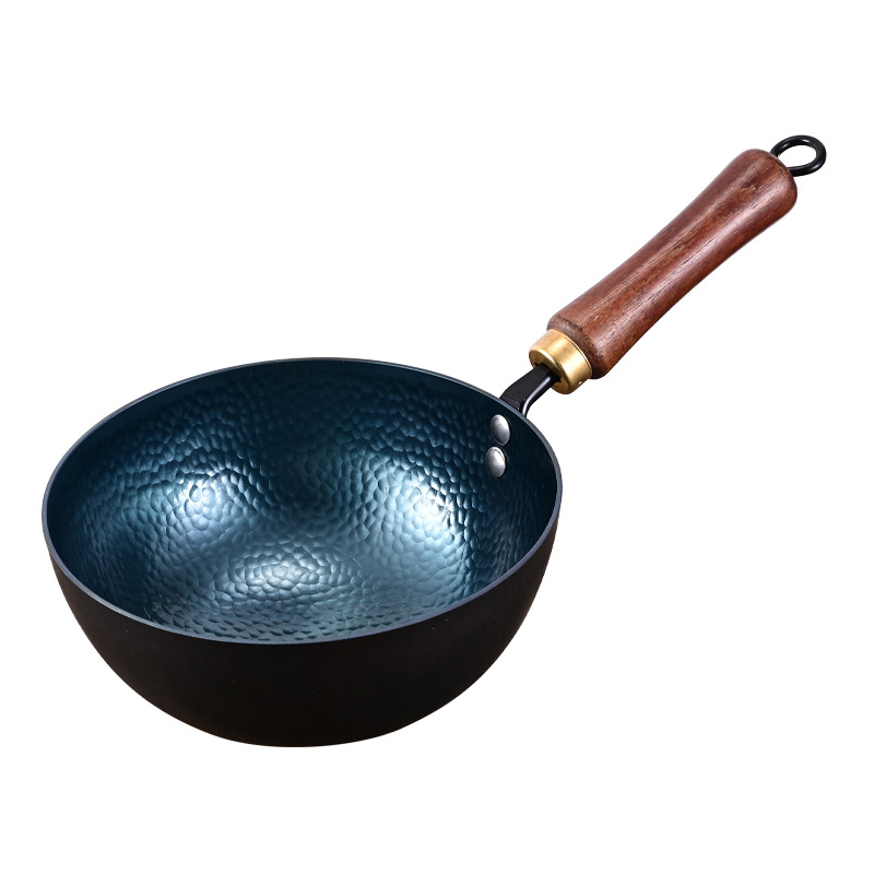 Zhangqiu olla de hierro pequeña olla de alimentación para bebés olla de hierro antigua olla de hierro pequeña olla de hierro cocido olla de leche