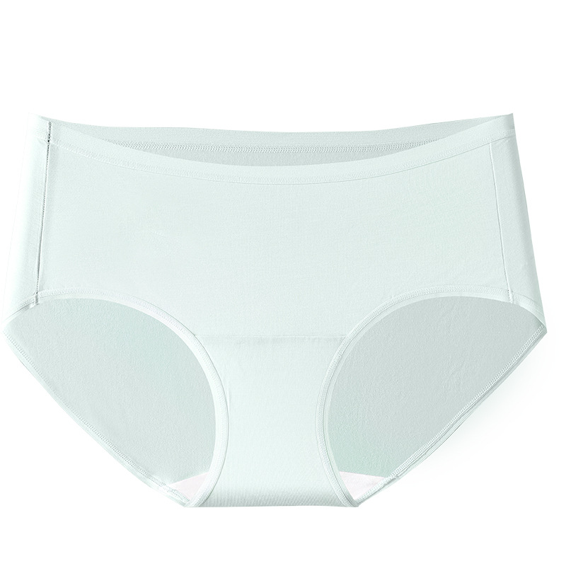 60 modales entrepierna polilactico simple de glúteas de damas 10A antibacterianos sin marca de pantalones de cintura
