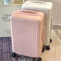 新しい大容量スーツケース、充電式、強力で耐久性のあるトロリーケース、学生ユニバーサルサイレントホイールパスワードスーツケース