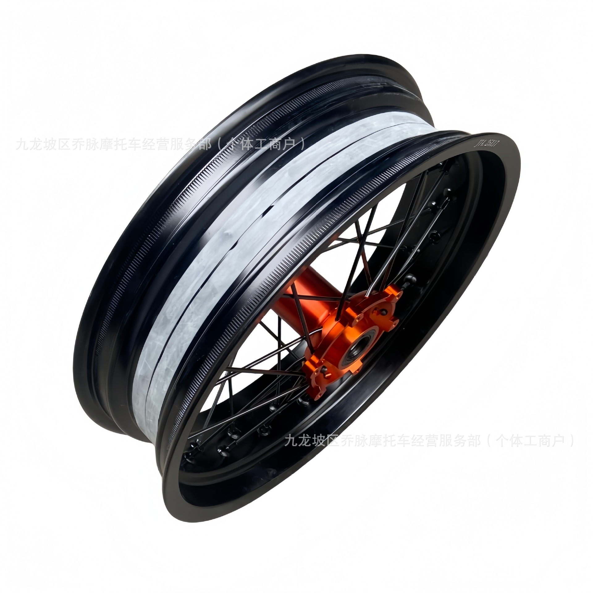 KTM EXC300 350 250 modified widened 4.25*17 wheel hub assembly Husqvarna Hengjian rims