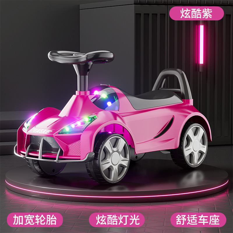 儿童四轮助步滑行车1-3小孩平衡车溜溜车儿童扭扭车无脚踏滑步车|undefined