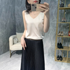 醋酸緞面真絲吊帶背心女夏外穿潮寬鬆百搭ins西裝內搭上衣打底衫