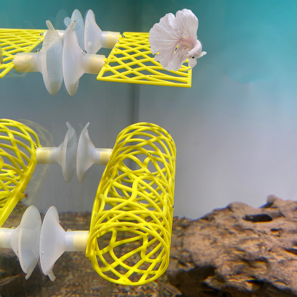 Fight fish rest leaf avoid hole betta fish cave tunnel bed fight fish lay eggs bed tool cross-border wholesale