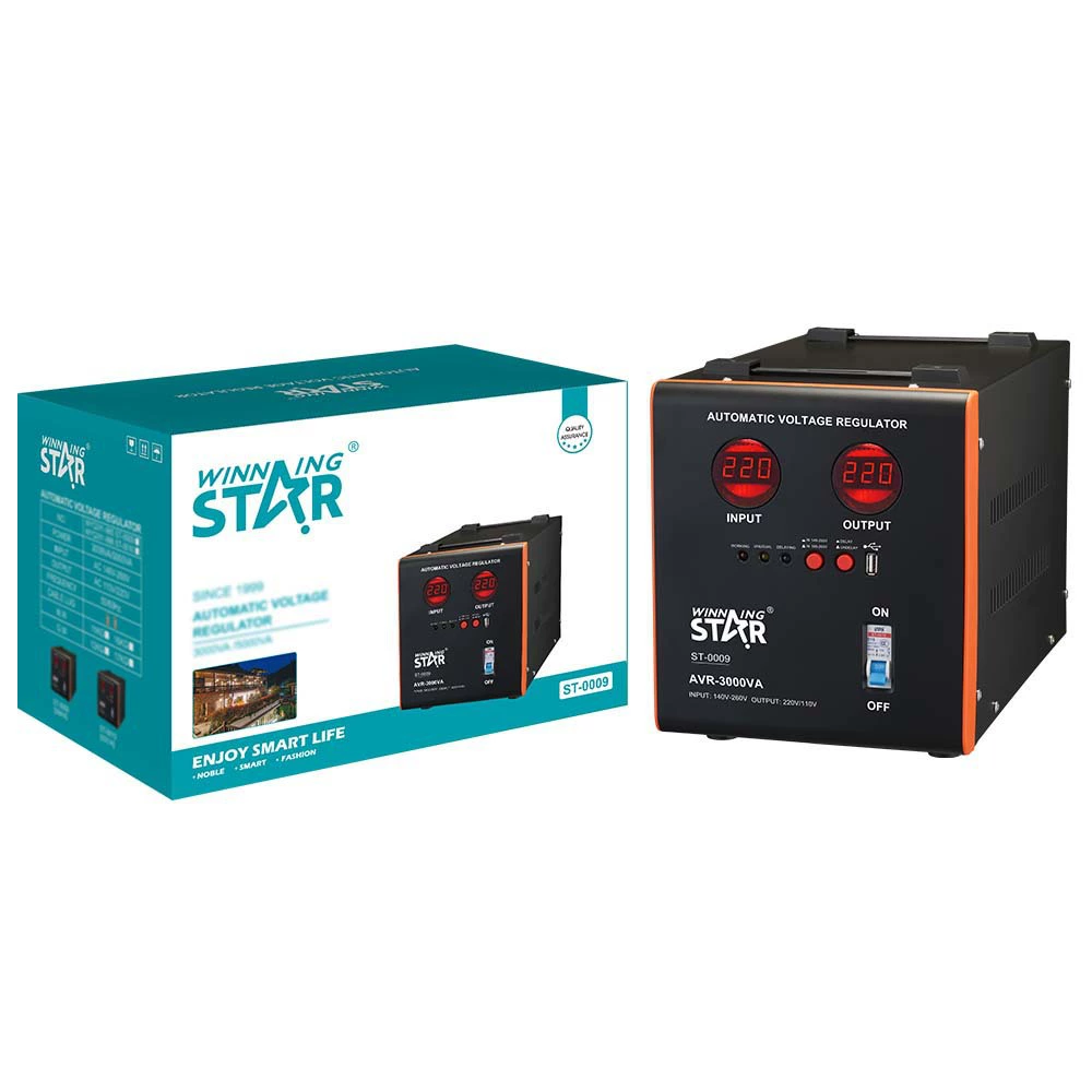 Winning Star трансграничный специально для домашнего однофазного переменного тока стабилизатор напряжения 3 000W