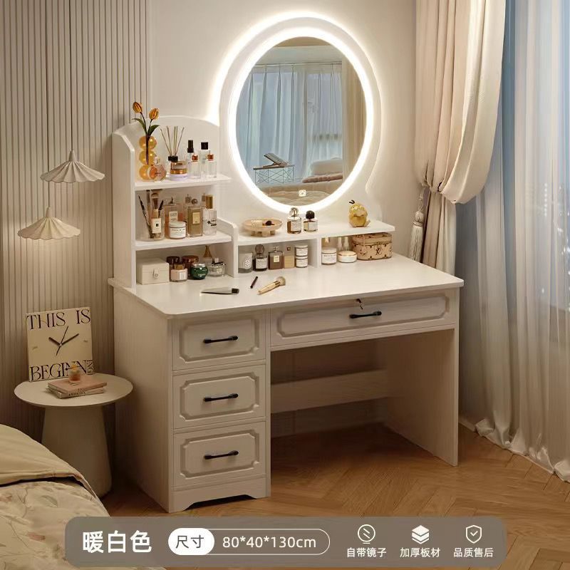 Fábrica directa de dormitorio pequeño simple mesas de vestuario dormitorio simple moderno gabinete de almacenamiento de mesa de vestuario una