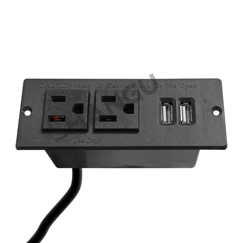 Встроенная мебель, LED-диван для отеля, настольное питание, США