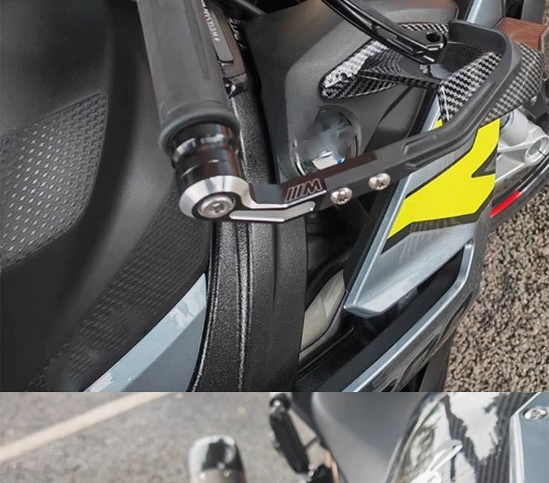 Suitable for Bmw S1000Rr/R/Xr F900R Modified Horn-Shaped Handguards, Handlebar Anti-Fall Protection Bars