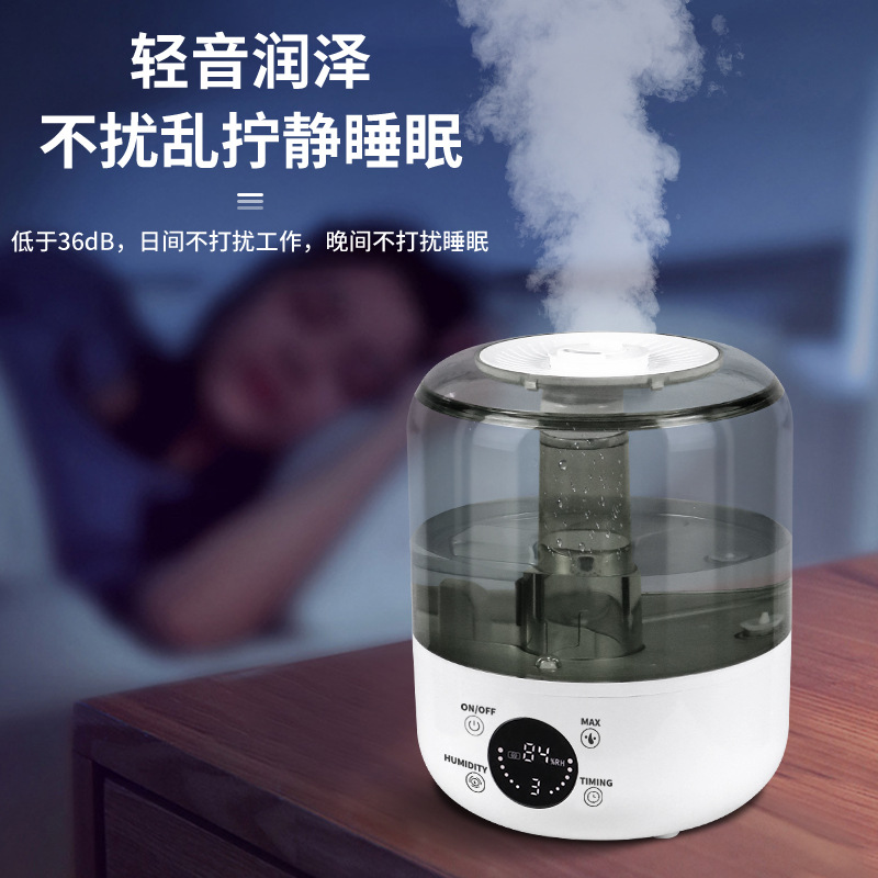 Humidificador de agua de gran capacidad hogar mudo aromaterapia dormitorio escritorio Oficina aromaterapia aire acondicionado humidificador regalo