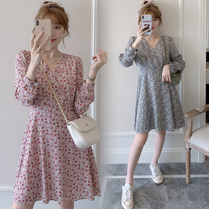 Elegant autumn fitted long-sleeve