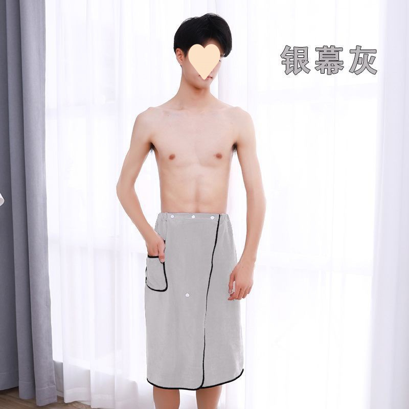 대형 40.00 KG-150.00 KG 남성 목욕 수건 크기 성인 여성 목욕 스커트 흡수 목욕 가운 도매