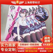 动漫游戏漫展挂画 客厅玄关背景墙装饰画来图定 海外定制挂画系列